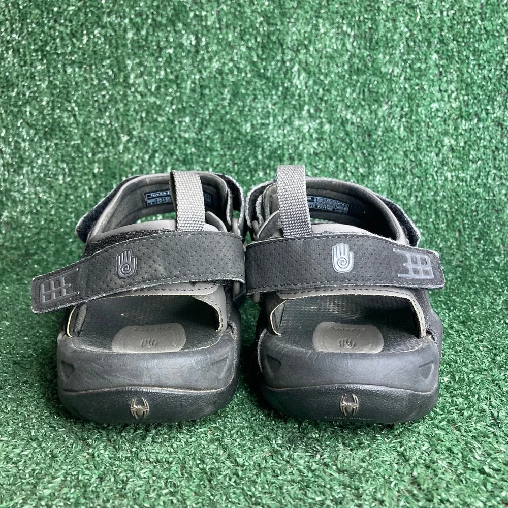 Teva Minam River Adjustable Strap Hiking Sport Athletic Sandals Black Mens Sz 9‎
